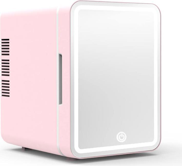 Actual product image Geschenkidee Mini réfrigérateur rose avec miroir