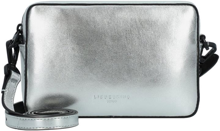 Produktbild Liebeskind Berlin Leren Schoudertas Hilla Silver Camera Bag Silver Zilverkleurig