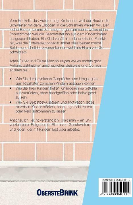 Produktbild Hilfe, meine Kinder streiten (Deutsch, Adele Faber, Elaine Mazlish, 2018)