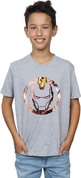 Produktbild Iron Man Montage Symbol TShirt Jungen (128)