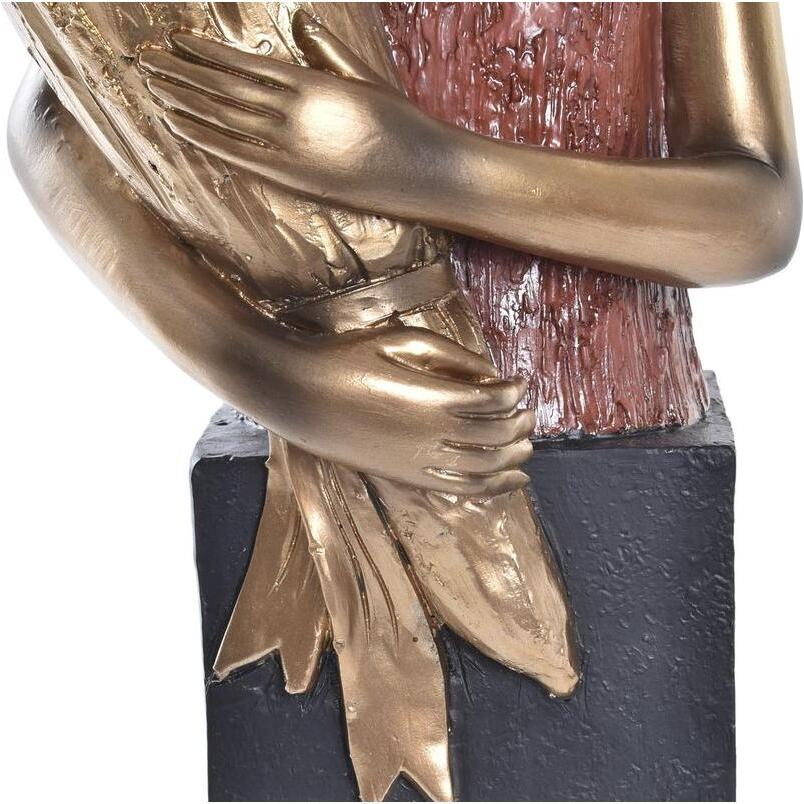 Thumbnail - DKD Home Decor, Deko Objekt, Deko-Figur 21 x 13 x 36 cm Rot Gold türkis (2 Stück)