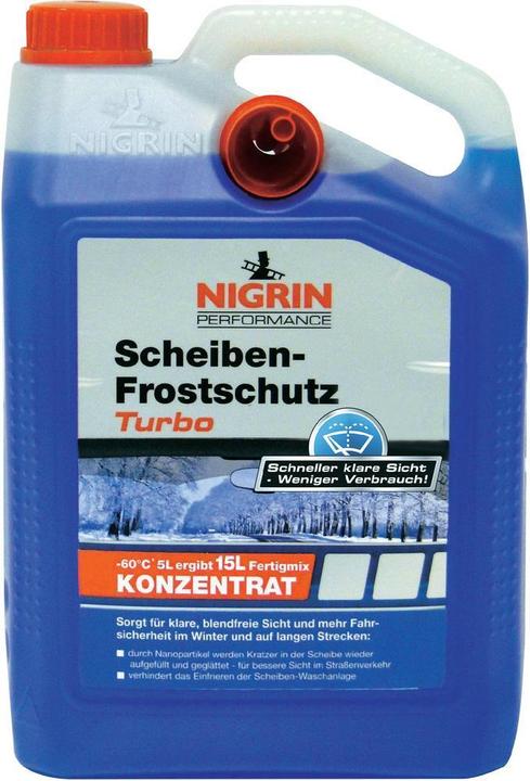 Nigrin KFZ-Scheiben-Frostschutz Turbo, Konzentrat (5 l)