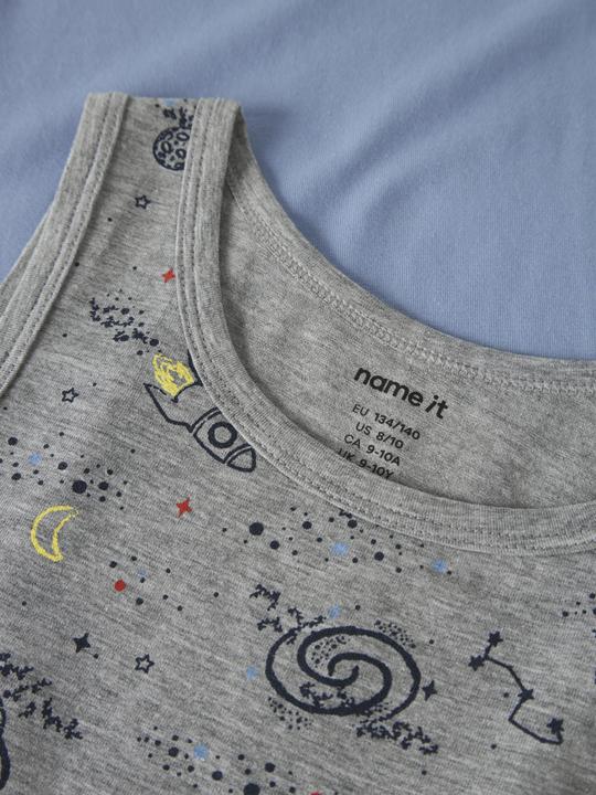 Produktbild Name it Nkmtank Top 2p Grey Space Noos (92)