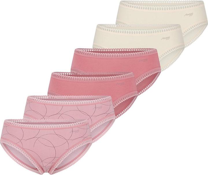 Beige / Rosa