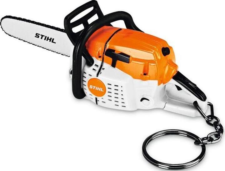 Stihl 04209600003 Schlüsselanhänger Kettensäge Motorsäge inkl. Batterien (Elektro Kettensäge)
