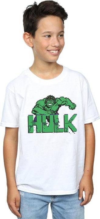 Immagine prodotto Hulk Pixelated Maglietta Ragazzi (128)