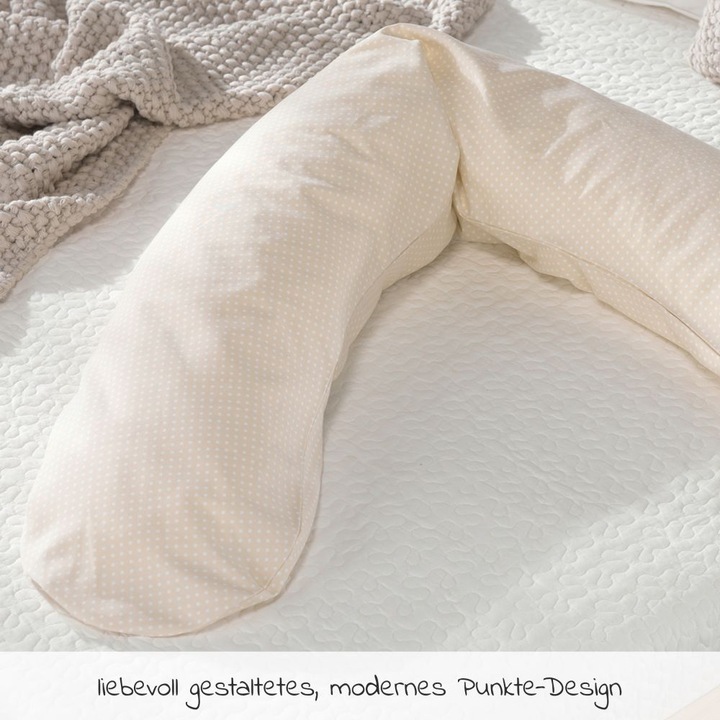 Produktbild Theraline Stillkissen "Das Original" mit Polyester Hohlfaser Füllung inkl. Bezug 190 cm (190 cm)