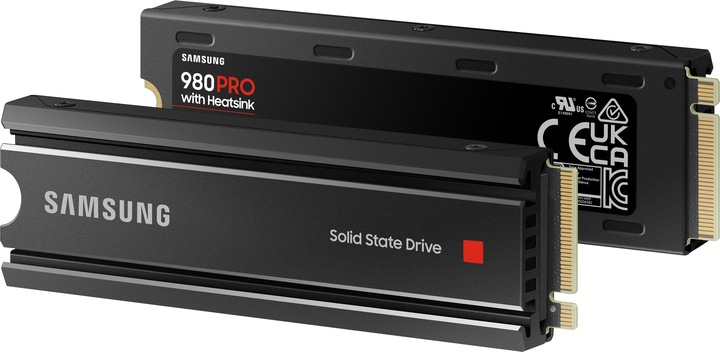 Image du produit Samsung 980 Pro avec Heatsink (2000 Go, M.2 2280)