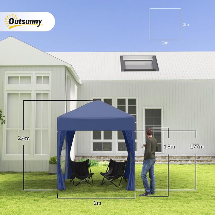 Image du produit Outsunny Pavillon pliable (200 cm, 200 cm)