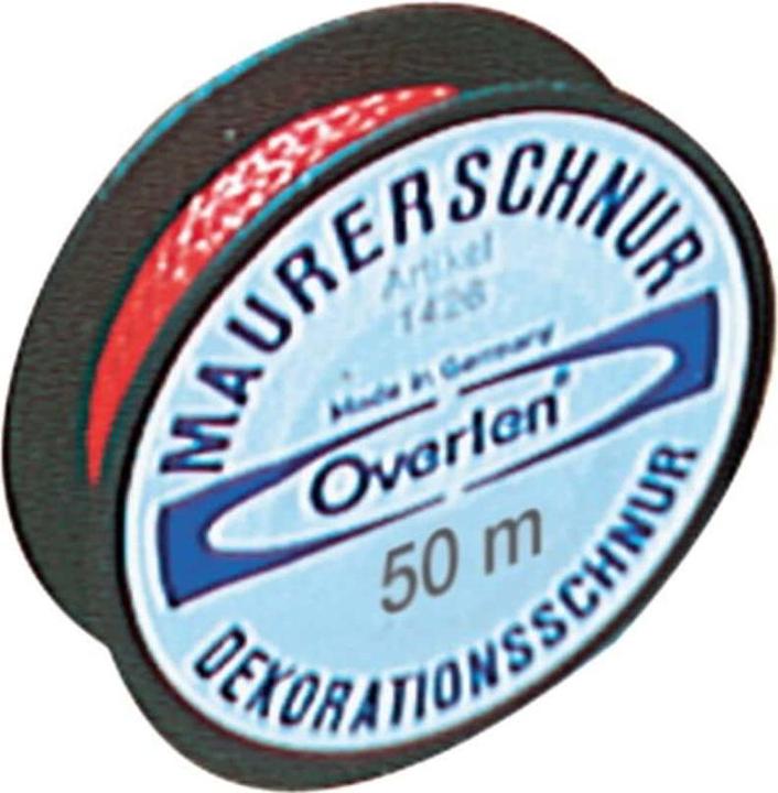 Produktbild Overmann Fliesenlegerschnur 50 m 10 kg rot