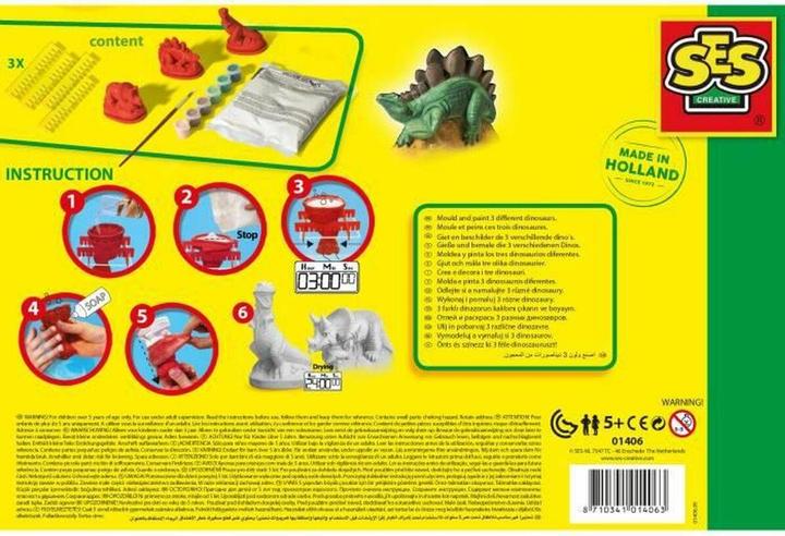 Actual product image Ses Plaster casting dinos