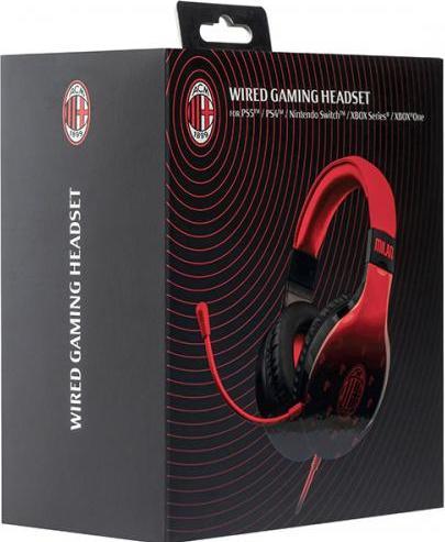 Produktbild Qubick Cuffie Gaming Acmu0209 Multipiattaforma Edizione Milan
