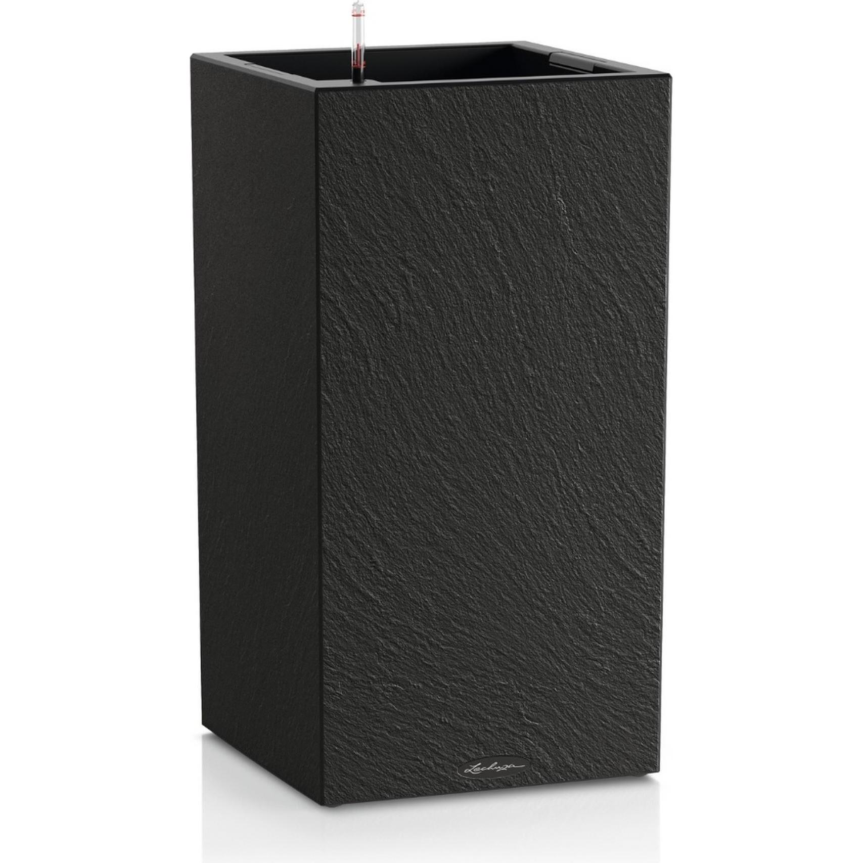 Lechuza, Vaso Da Fiori, Canto Slatestone 30 High (30 X 30 X 56 Cm)