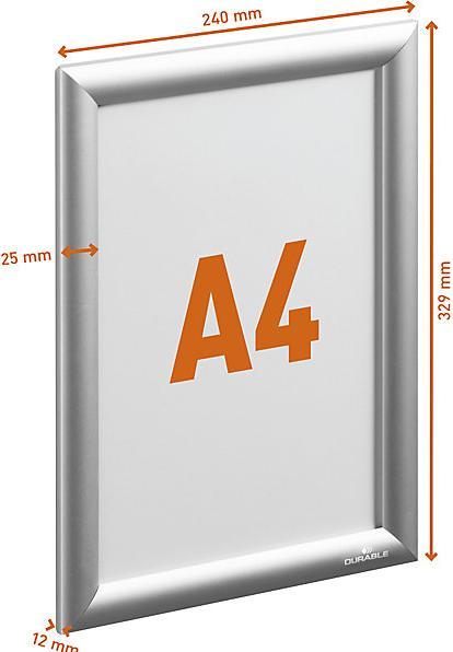Actual product image Durable Snap frame