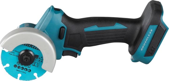 Productafbeelding Makita DMC 300 RF accu haakse slijper 18 V 76 mm borstelloos + 2x accu 3.0 Ah + lader (76 mm)