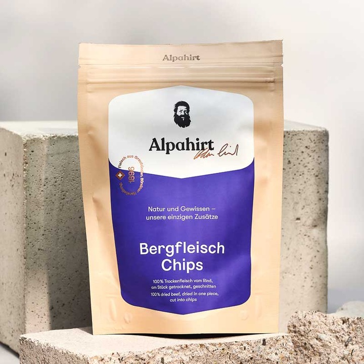 Produktbild Alpahirt Bergfleisch-Chips (100 g)