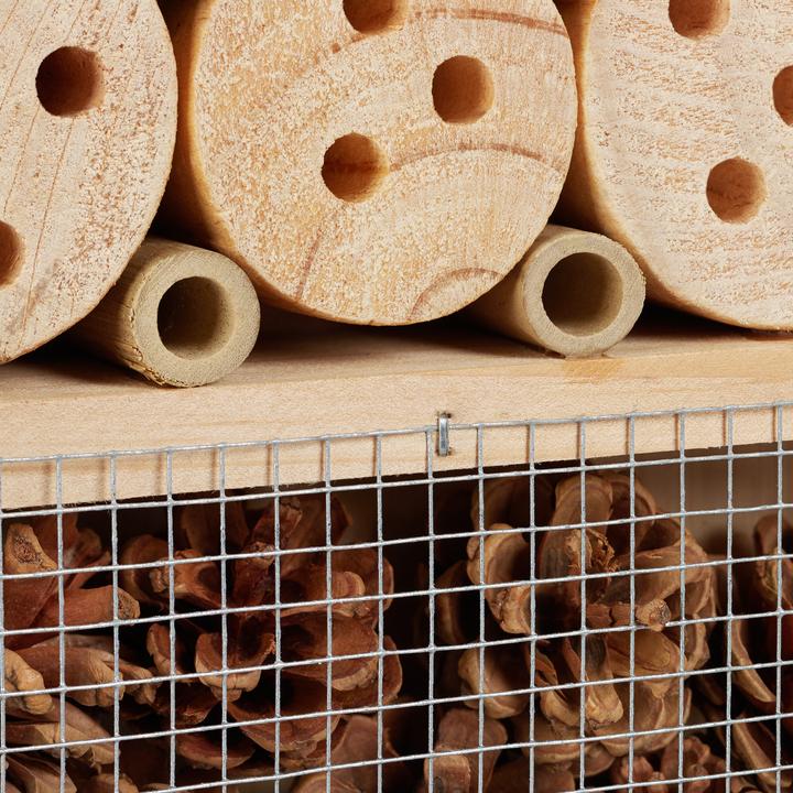 Immagine prodotto Relaxdays Casetta per Api da Assemblare, DIY (Merletti, Api, Coccinelle)