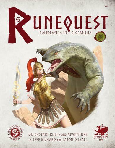 Produktbild Runequest: Roleplaying in Glorantha Quick Start (Englisch, Jason Durall, Jeff Richard, Steve Perrin, 2017)