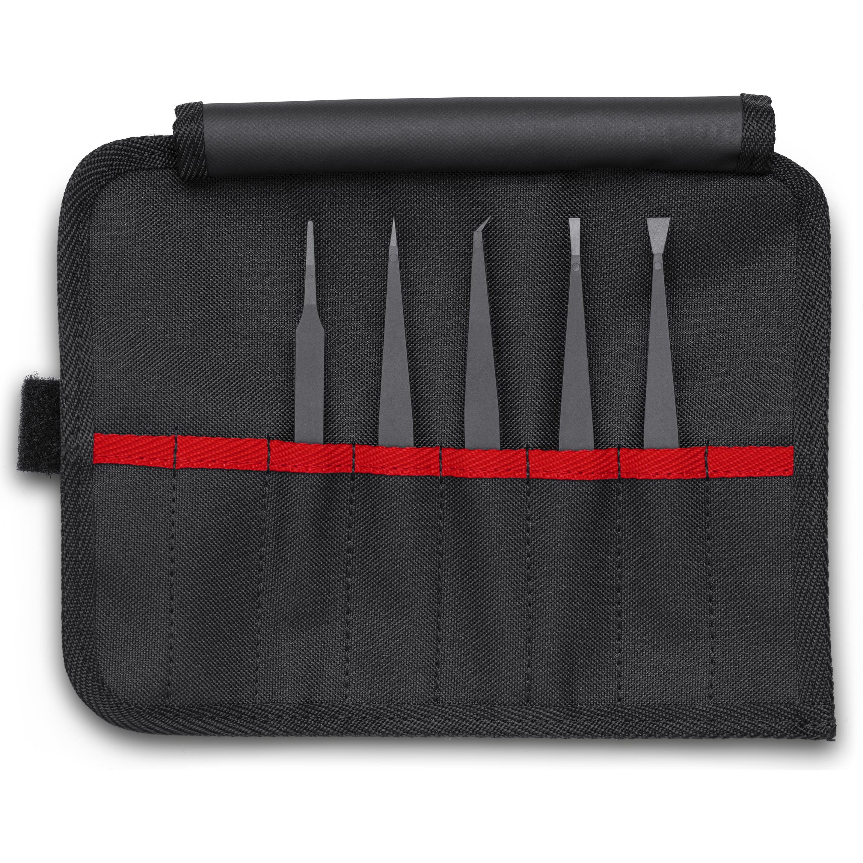 Knipex, Pinzette, Kunststoffpinzetten-Set ESD