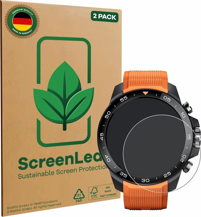 Actual product image ScreenLeaf Screen Protector sustainable Screen Protection, clear, anti-scratch