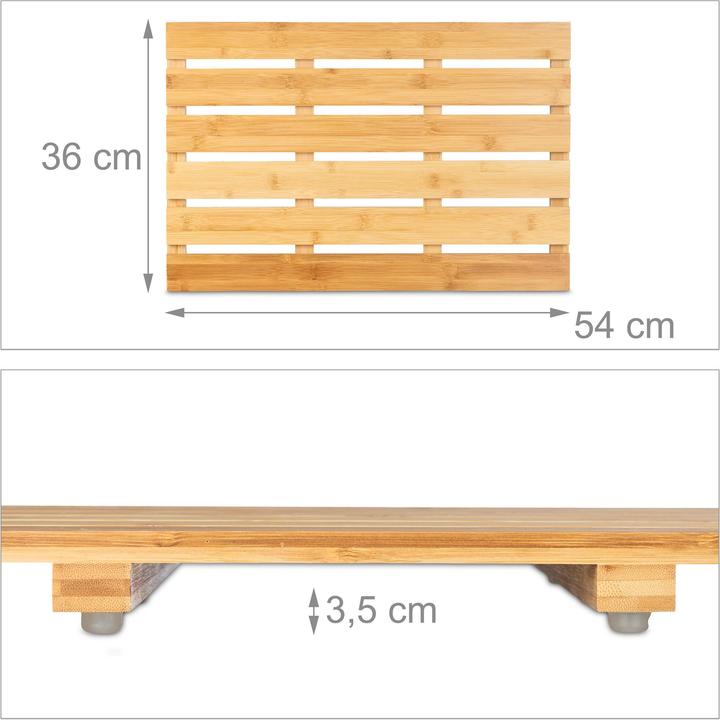 Productafbeelding Relaxdays badmat (36 x 54 cm)