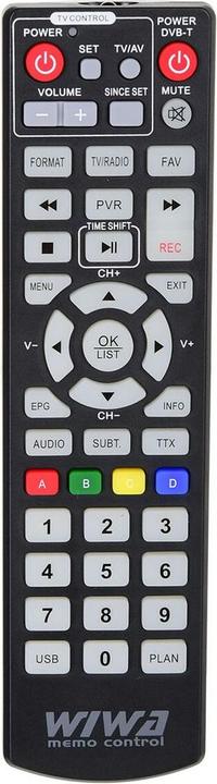 Productafbeelding Wiwa Tuner TV H.265 2790Z (DVB-T HEVC/H.265 MPEG-4 AVC/H.264) (1 GB, DVB-T, DVB-T2)