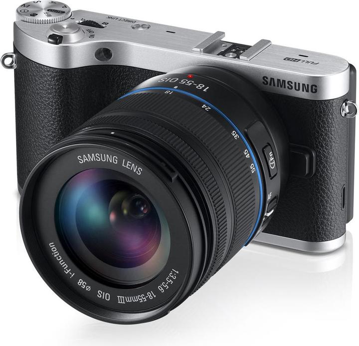 Produktbild Samsung NX300, 18-55mm Kit inkl. Lighroom (APS-C / DX)