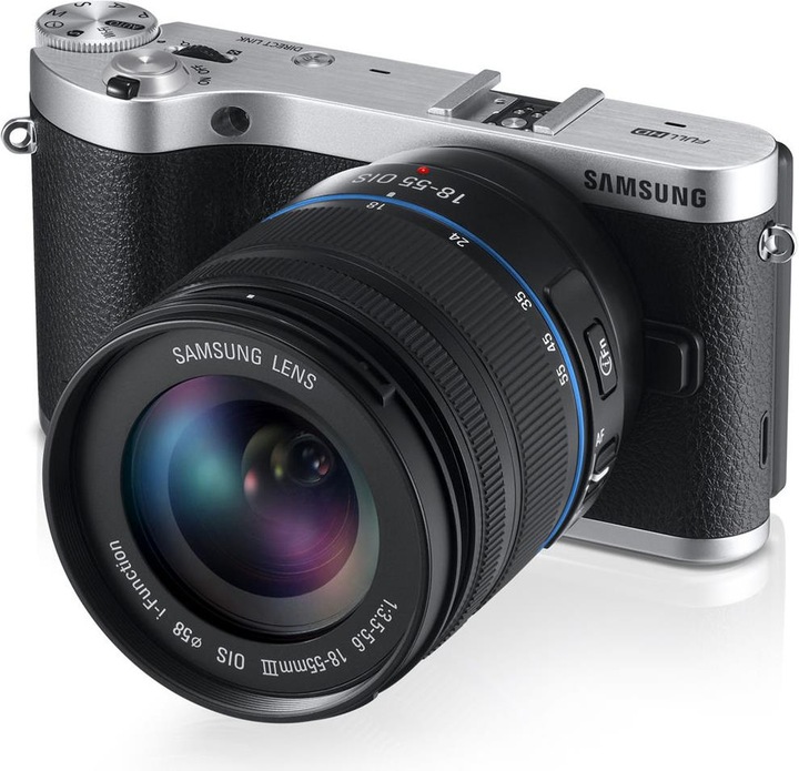 Produktbild Samsung NX300, 18-55mm Kit inkl. Lighroom (APS-C / DX)