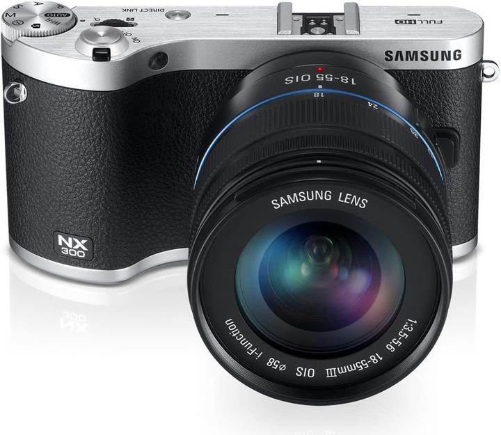 Produktbild Samsung NX300, 18-55mm Kit inkl. Lighroom (APS-C / DX)