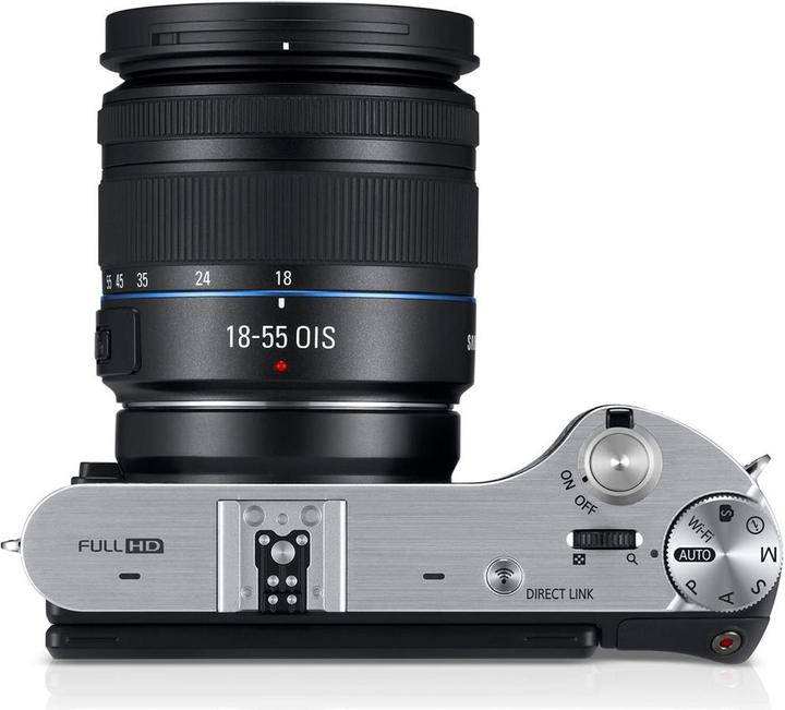 Produktbild Samsung NX300, 18-55mm Kit inkl. Lighroom (APS-C / DX)