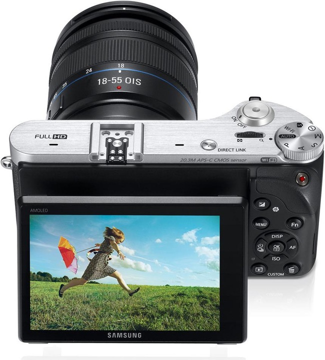 Produktbild Samsung NX300, 18-55mm Kit inkl. Lighroom (APS-C / DX)