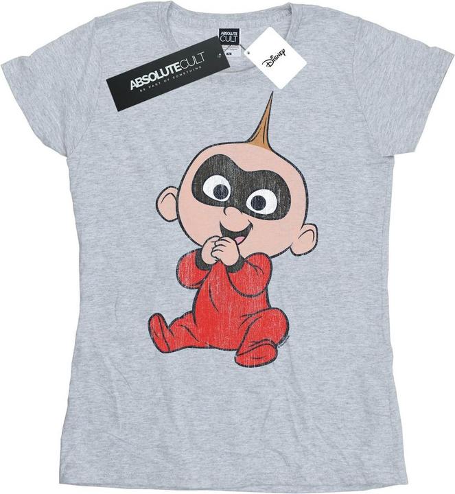 Actual product image Disney Womens/Ladies Incredibles 2 Jack Jack Cotton T-Shirt (M)