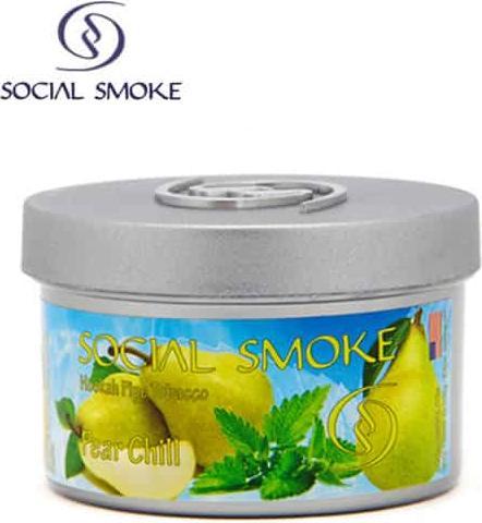 Social Smoke Pear Chill (Pear, Mint)