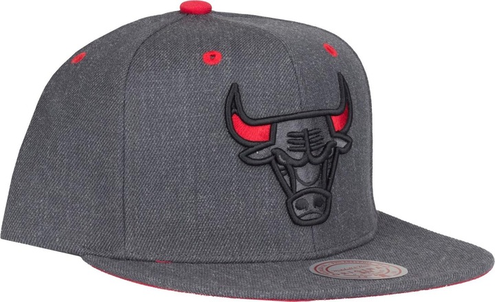 Image du produit Mitchell & Ness Snapback Cap - INFILL Chicago Bulls charcoal