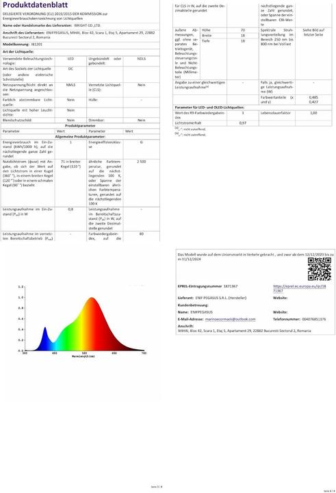 Produktbild 8 seasons design Stringa di Luci LED (5.50 m)