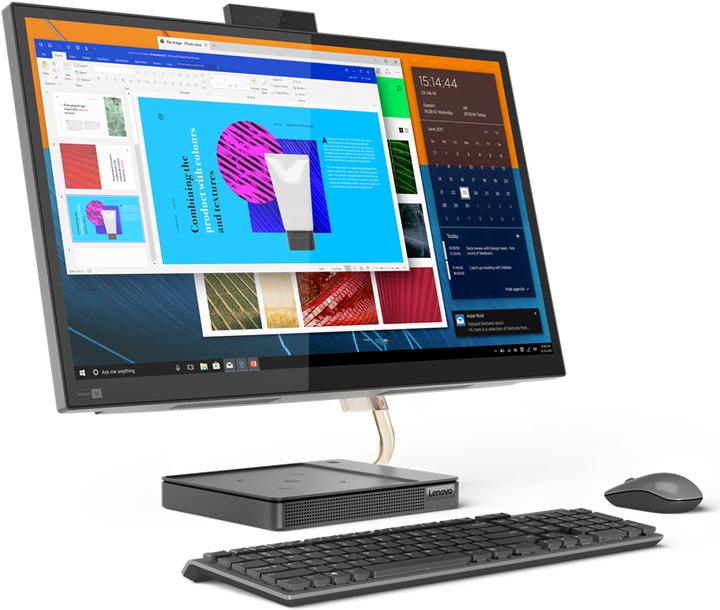 Produktbild Lenovo IdeaCentre AIO 5 (512 GB, 16 GB, Intel Core i7-11700T, GeForce RTX 3050)