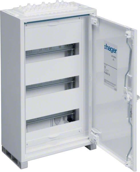 Actual product image Hager FWB33S - Freestanding Frame - White - Steel - IP44 - 500 mm - 161 mm