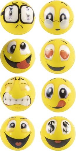 Jono Toys Anti-stress ball smile face