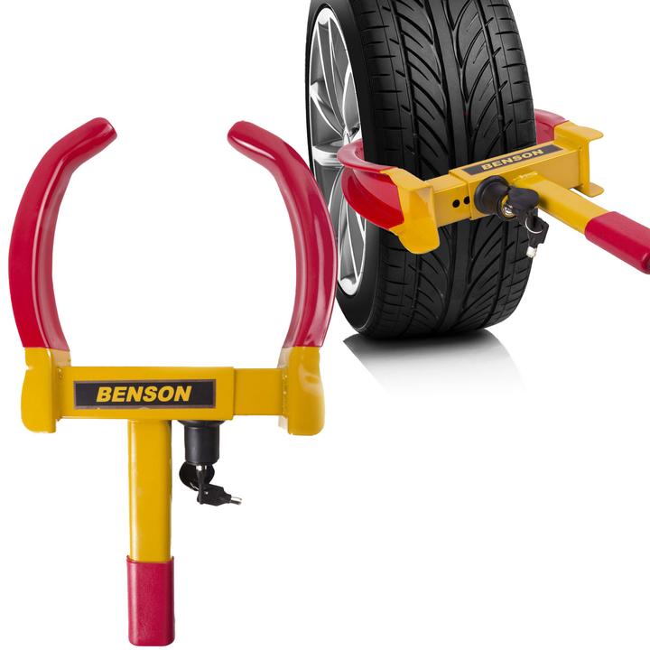 Produktbild Benson Universal Radkralle, Wegfahrsperre