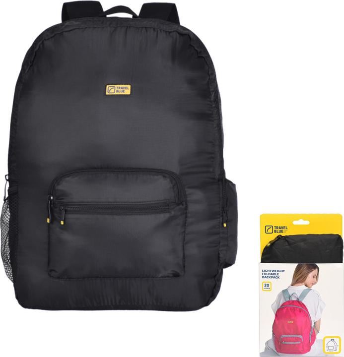 Actual product image Travel Blue Folding Back Pack 20L (Case)