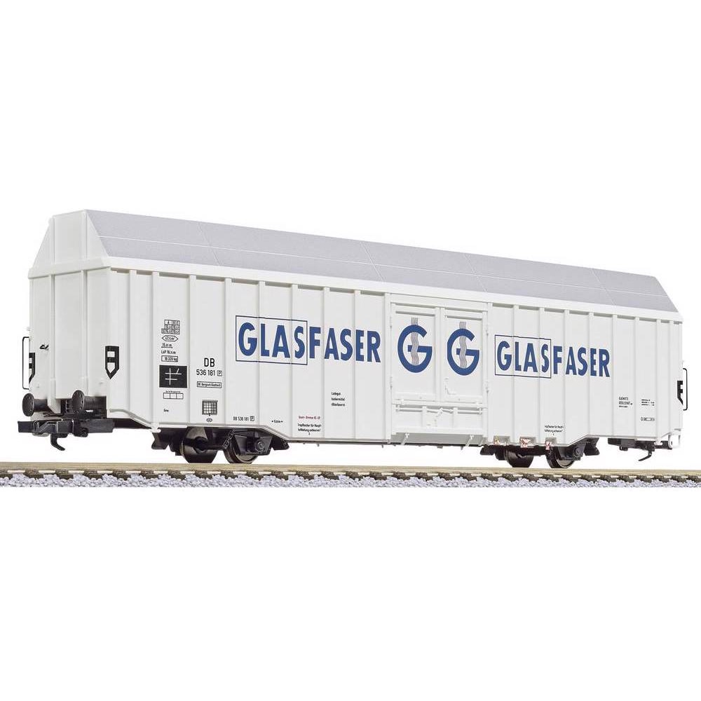 Liliput L265801 N Grossraum-Güterwagen Hbbks Glasfaser der DB (Spur N)