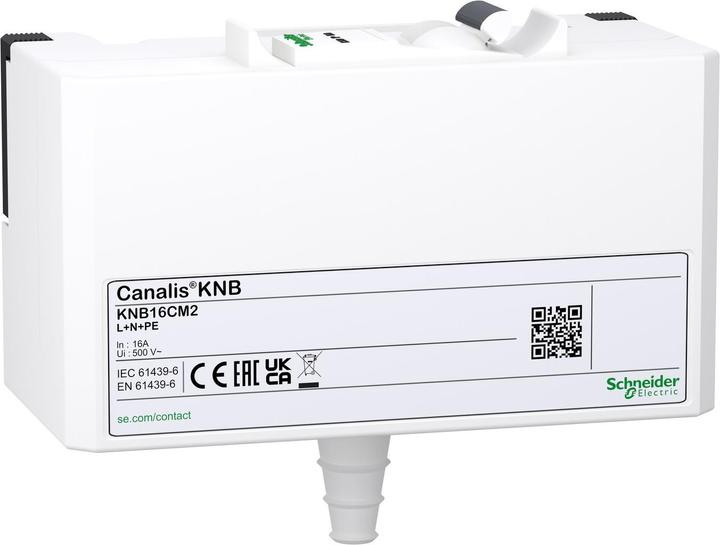 Produktbild Schneider Electric SE KNB16CM2 Abgangskasten, 16A, 1p, +C60N 1p, 16A, C-Char