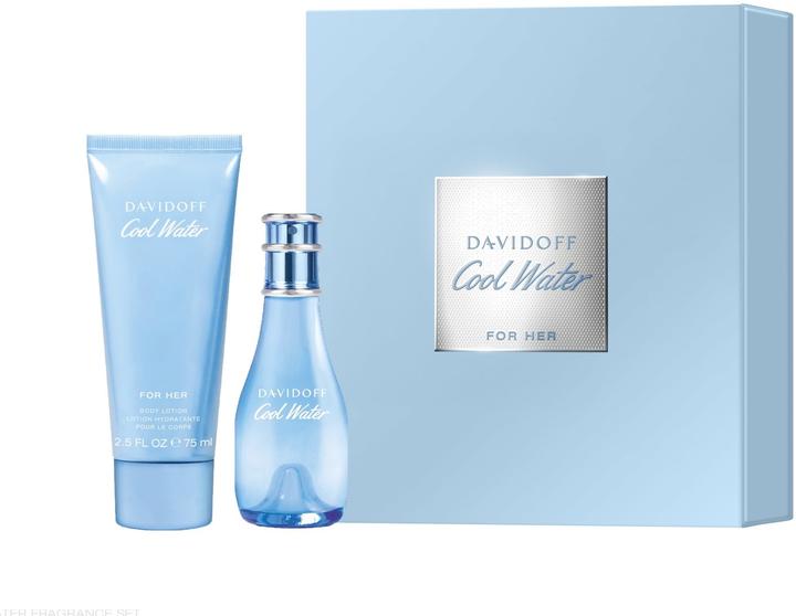 Immagine prodotto Davidoff XMAS-Set Cool Water Woman Eau de Toilette 30ml +Bodylotion 75ml (Set di profumi)