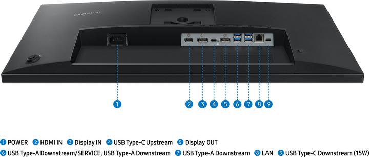 Produktbild Samsung Essential Monitor S4 (S43UF) 27" display (1920 x 1080 Pixel, 27")