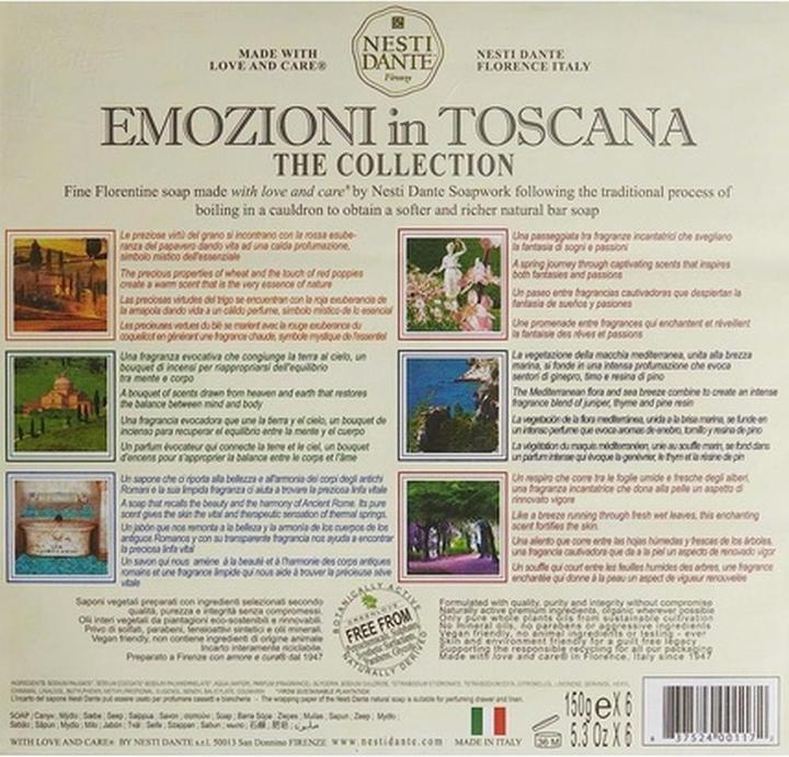Actual product image Nesti Dante Emozioni in Toscana The Collection (Hard soap, 150 g)