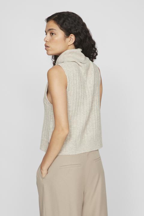 Actual product image Vila Turtleneck knitted waistcoat (S)