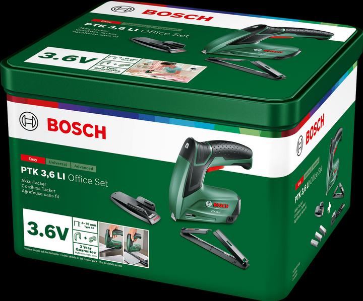 Actual product image Bosch Home & Garden PTK 3.6 LI Office Set