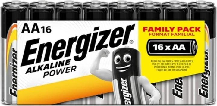 Produktbild Energizer Power Alkaline Mignon-Batterien (16 Stk., AA / LR6 / LR06 / Mignon / R6 / R14505)