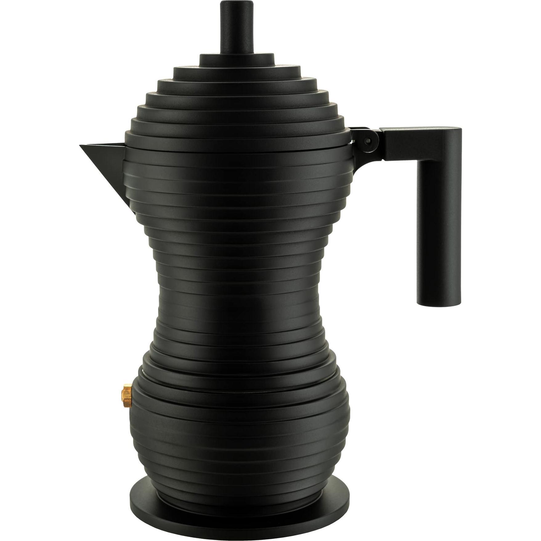 Alessi Pulcina, Espressokocher, Schwarz