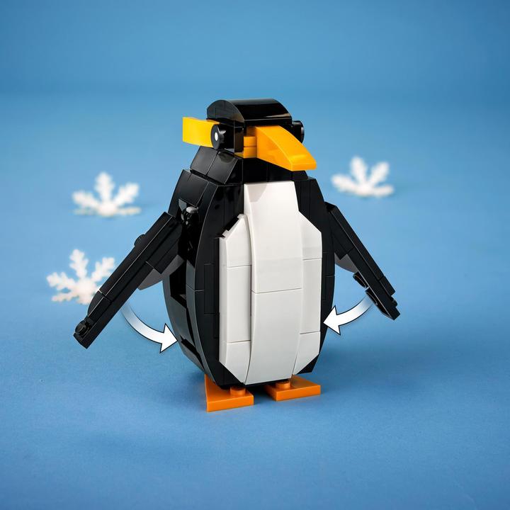 Produktbild LEGO Weihnachtspinguin (40498, LEGO Icons, LEGO Seltene Sets)